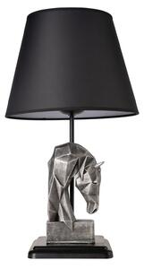 Opviq Stolová lampa Horses čierna/strieborná