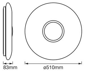 Ledvance - LED Stmievateľné stropné svietidlo SMART+ KITE LED/32W/230V Wi-Fi