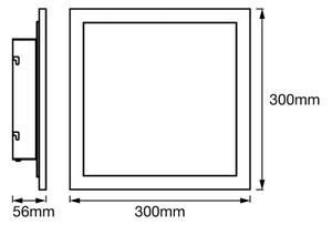 Ledvance - LED RGBW Stmievateľné stropné svietidlo SMART+ PLANON PLUS LED/20W/230V