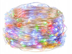 SPRINGOS LED reťaz Nano 48 m, 480 LED, IP44, 8 svetelných módov, multicolor