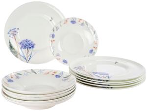 JEDÁLENSKÝ SERVIS jemný kostný porcelán (fine bone china) keramika Novel - Jedálenské sety