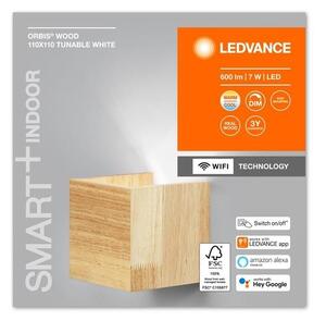 Ledvance - LED Stmievateľné nástenné svietidlo SMART+ WOOD LED/7W/230V Wi-Fi