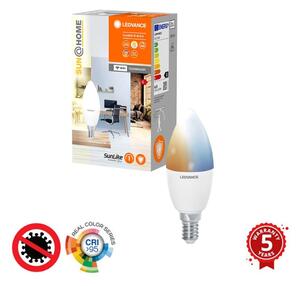 LED Stmievateľná antibakteriálna žiarovka B40 E14/4,9W/230V Wi-Fi - Ledvance