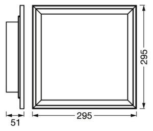 Ledvance- LED RGBW Stmievateľné stropné svietidlo SMART+ PLANON LED/18W/230V Wi-Fi