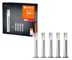 Ledvance - SADA 5x LED RGBW Vonkajšia lampa SMART+ GARDENPOLE LED/6W/230V IP44