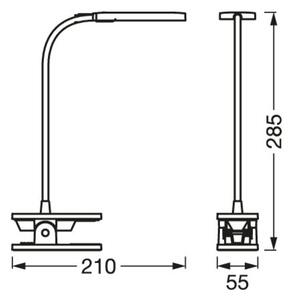 Ledvance - LED Stmievateľná dotyková stolná lampa PANAN LED/5,2W/5V