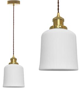 TooLight Stropné svietidlo Elegancia biele/zlaté