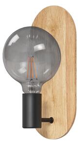 Ledvance - Nástenné svietidlo DECOR WOOD 1xE27/8W/230V
