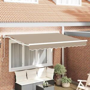 Maison Exclusive – rám markízy, béžový, 250 x 200 cm, polyester sPolyuretánpovrchovou úpravou