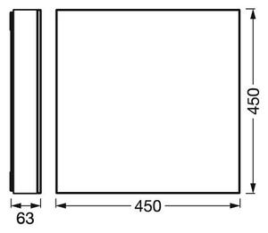Ledvance -LED Stmievateľné stropné svietidlo SMART+ FRAMELESS LED/24,5W/230V Wi-Fi