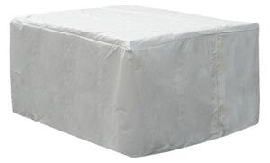 Ochranná plachta na záhradný nábytok sivá PVC polyester 320 x 120 x 90 cm kryt proti dažďu