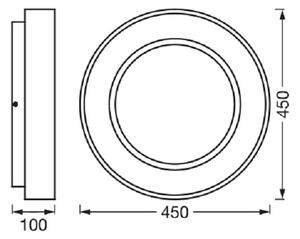 Ledvance-LED Stmievateľné stropné svietidlo SUN@HOME CIRCULAR LED/18,5W/230V Wi-Fi