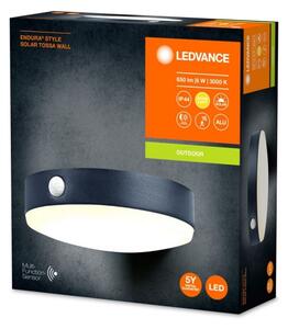 Ledvance ENDURA STYLE LED solárne nástenné svietidlo 6W/3,7V IP44