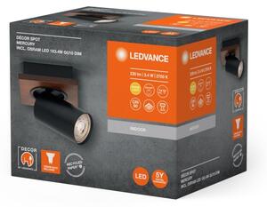 Ledvance - LED Nástenné bodové svietidlo DECOR MERCURY 1xGU10/3,4W/230V