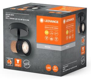Ledvance - LED Bodové svietidlo DECOR CORK 1xGU10/3,4W/230V