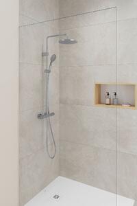 Duravit Shower Systems sprchová súprava nástenná s termostatom chrómová TH4282008010