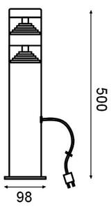 Ledvance - LED Vonkajšia lampa ORION DOUBLE LED/4W/12V IP44