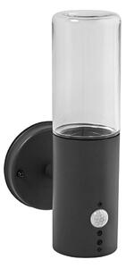 Ledvance - Vonkajšie nástenné svietidlo so senzorom FIGO CYLINDER 1xE27/20W/230V