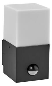 Ledvance - Vonkajšie nástenné svietidlo so senzorom FIGO SQUARE 1xE27/20W/230V