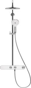 Duravit Shower Systems sprchová súprava nástenná chrómová TH4382008005