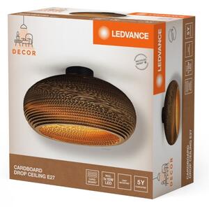 Ledvance - Stropné svietidlo DECOR CARDBOARD 1xE27/15W/230V pr. 40 cm