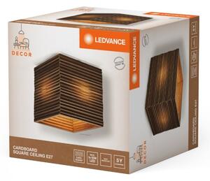 Ledvance - Stropné svietidlo DECOR CARDBOARD 1xE27/15W/230V 25x25 cm
