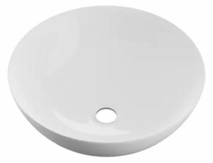 Excellent Luqa umývadlo 40x40 cm okrúhly pultové umývadlo biela CEAC.6401.400.WH
