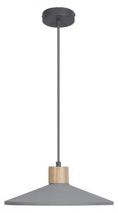 Ledvance - Luster na lanku DECOR CONCRETE 1xE27/15W/230V pr. 32 cm betón šedá