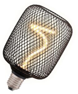 LED Stmievateľná žiarovka DECOR FILAMENT E27/3,5W/230V 1800K čierna - Osram