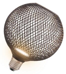 LED Žiarovka DECOR FLAT G125 E27/3,5W/230V 2700K čierna - Osram