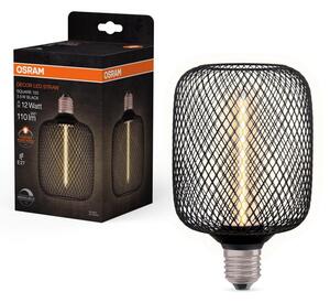 LED Stmievateľná žiarovka DECOR FILAMENT E27/3,5W/230V 1800K čierna - Osram