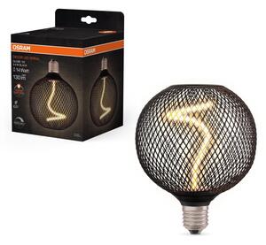 LED Stmievateľná žiarovka DECOR FILAMENT G125 E27/3,5W/230V 1800K čierna - Osram