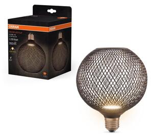 LED Žiarovka DECOR FLAT G125 E27/3,5W/230V 2700K čierna - Osram