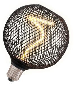 LED Stmievateľná žiarovka DECOR FILAMENT G125 E27/3,5W/230V 1800K čierna - Osram