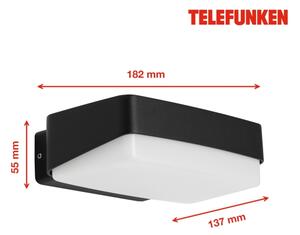 Telefunken 312205TF - LED Vonkajšie nástenné svietidlo LED/14W/230V IP44