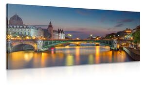 Obraz oslňujúca panoráma Paríža