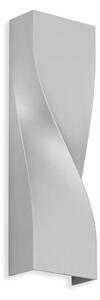 Telefunken 312704TF-LED Vonkajšie nástenné svietidlo 2xLED/5,5W/230V IP44 strieborná