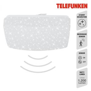Telefunken 601906TF - LED Stropné svietidlo so senzorom LED/12W/230V 4000K