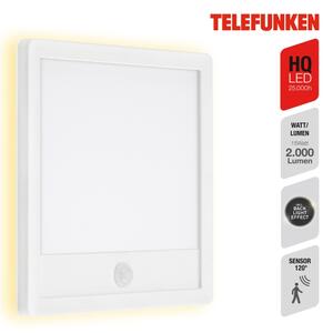 Telefunken 313806TF-LED Vonkajšie svietidlo so senzorom LED/15W/230V IP44