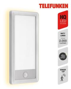 Telefunken 313904TF-LED Vonkajšie nástenné svietidlo so senzorom LED/16W/230V IP44