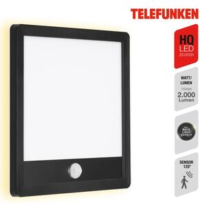 Telefunken 313805TF-LED Vonkajšie svietidlo so senzorom LED/15W/230V IP44