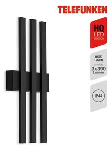 Telefunken 313305TF - LED Vonkajšie nástenné svietidlo 3xLED/4W/230V IP44