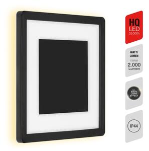 Telefunken 315905TF - LED vonkajšie nástenné svietidlo LED/15W/230V IP44 4000K čierna