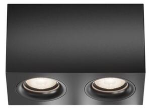 Maytoni C013CL-02B - Bodové svietidlo SLIM 2xGU10/50W/230V čierna