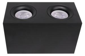 Maytoni C013CL-02B - Bodové svietidlo SLIM 2xGU10/50W/230V čierna