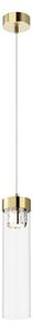 Zuma Line P0389-01D-0FD2 - Luster na lanku GEM 1xG9/28W/230V mosadz