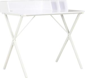 Maison Exclusive – Písací stôl, biely, 80 x 50 x 84 cm