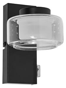 Ledvance - LED Kúpeľňové nástenné svietidlo ORBIS FLAME LED/5,5W/230V IP44 čierna