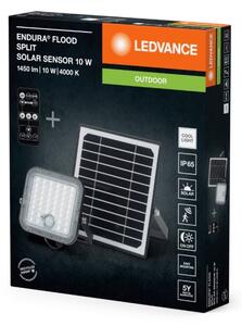 Ledvance - LED Solárny reflektor so senzorom FLOOD SPLIT LED/10W/3,2V IP65 + DO