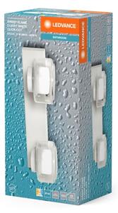 Ledvance -LED Kúpeľňové nástenné svietidlo ORBIS FLAME 2xLED/5,5W/230V IP44 biela